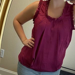 🌟ANN TAYLOR LOFT sleeveless blouse 🌟HOST PICK